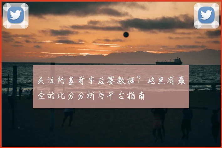 关注约基奇季后赛数据？这里有最全的比分分析与平台指南